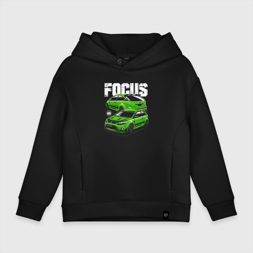 Focus hoodie top