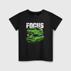 Детская футболка хлопок Ford Focus art