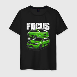 Мужская футболка хлопок Ford Focus art