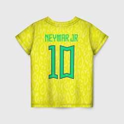 Детская футболка 3D Неймар ЧМ 2022 сборная Бразилии
