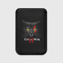 Картхолдер Magsafe магнитный Cat of war collab