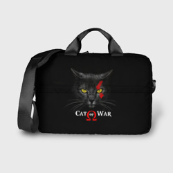 Сумка для ноутбука 3D Cat of war collab
