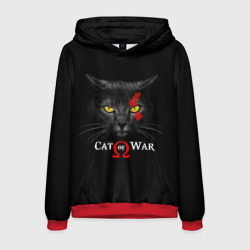 Мужская толстовка 3D Cat of war collab