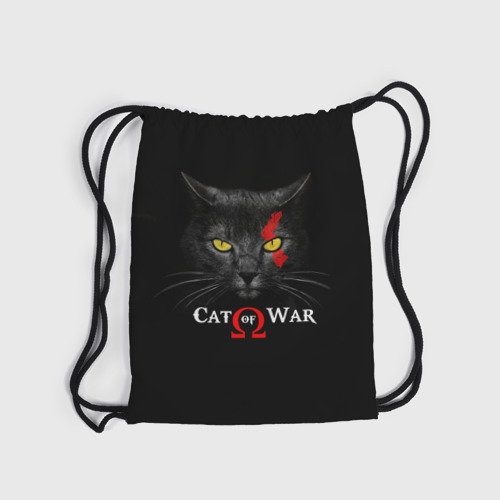 Рюкзак-мешок 3D Cat of war collab - фото 6