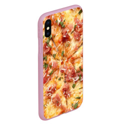 Чехол для iPhone XS Max матовый Вкусная пицца - фото 2