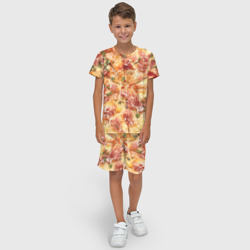 Детский костюм с шортами 3D Вкусная пицца - фото 2
