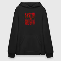 Худи SuperOversize хлопок System of a Down ретро стиль