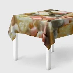 Скатерть 3D Салат оливье