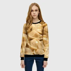 Женский свитшот 3D Пельмени - фото 2