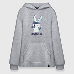 Худи SuperOversize хлопок Gym bunny