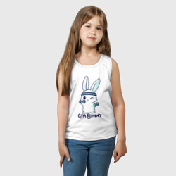 Детская майка хлопок Gym bunny - фото 2