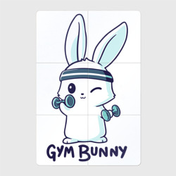 Магнитный плакат 2Х3 Gym bunny