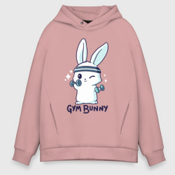 Мужское худи Oversize хлопок Gym bunny