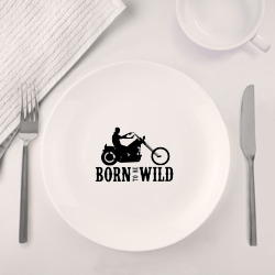 Набор: тарелка + кружка Born to be wild - фото 2