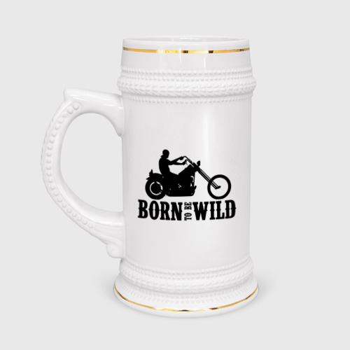 Кружка пивная Born to be wild