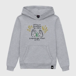 Женская толстовка хлопок Ежи во ржи