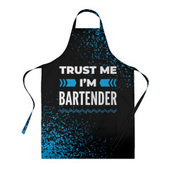 Фартук 3D Trust me I'm bartender Dark
