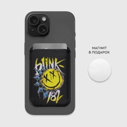 Картхолдер Magsafe магнитный Блинк смайл - фото 2