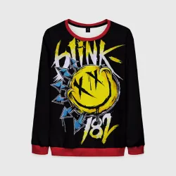 Мужской свитшот 3D Блинк смайл