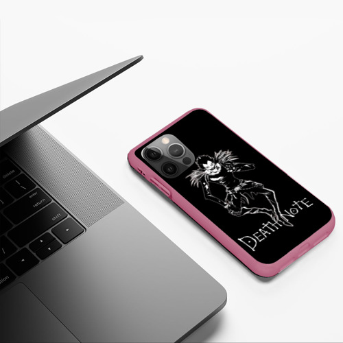 Чехол для iPhone 12 Pro Max с принтом Рюк Тетрадь смерти, фото #5