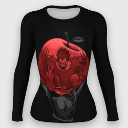 Женский рашгард 3D Рюк и красное яблоко