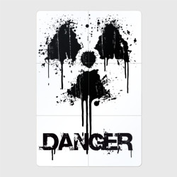 Магнитный плакат 2Х3 Danger radiation symbol