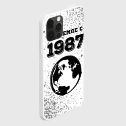 Чехол для iPhone 12 Pro Max На Земле с 1987: краска на светлом - фото 2