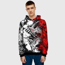 Мужская толстовка 3D Демон внутри меня - фото 2