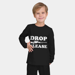 Детская пижама с лонгсливом хлопок Drop AWP Please - фото 2