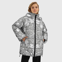 Женская зимняя куртка Oversize Хоровод - фото 2