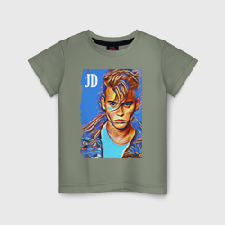Детская футболка хлопок Джонни Депп - cool dude