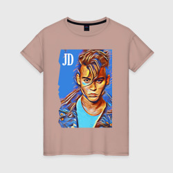 Женская футболка хлопок Джонни Депп - cool dude