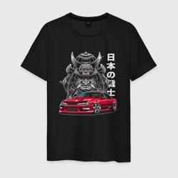 Мужская футболка хлопок Nissan Silvia S14 Sport