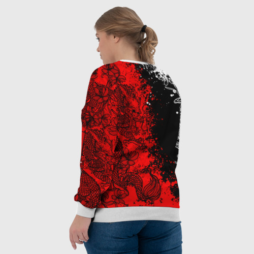 Женский свитшот 3D Пауэр и драконы, цвет 3D печать - фото 7