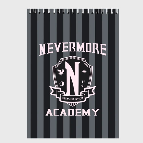 Скетчбук Уэнcдей - Nevermore Academy - Академия Невермор