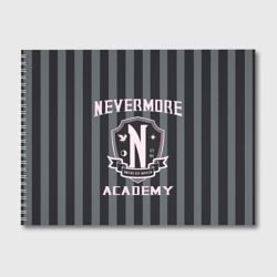 Альбом для рисования Уэнcдей - Nevermore Academy - Академия Невермор