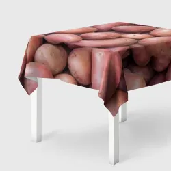 Скатерть 3D Картофельные клубни
