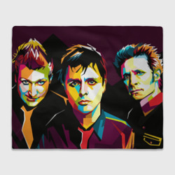 Плед 3D Green day portrait