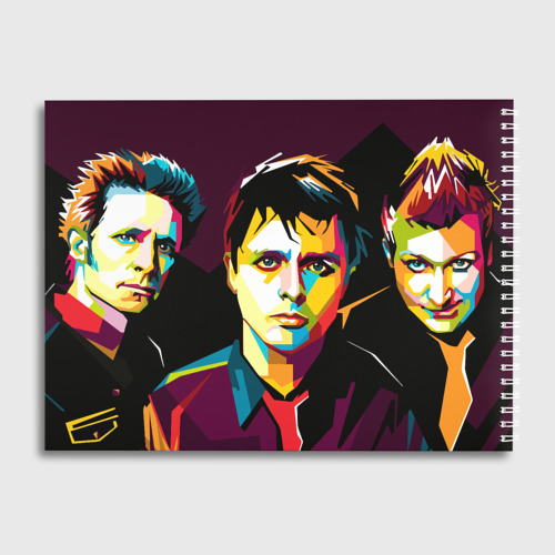 Альбом для рисования Green day portrait - фото 2