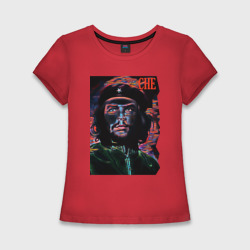 Женская футболка хлопок Slim Эрнесто Че Гевара - cool dude
