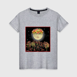 Женская футболка хлопок The Moon in Autumn