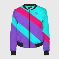 Женский бомбер 3D Аля восьмидесятые firm