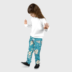 Детские брюки 3D Зайцы-космонавты - фото 2