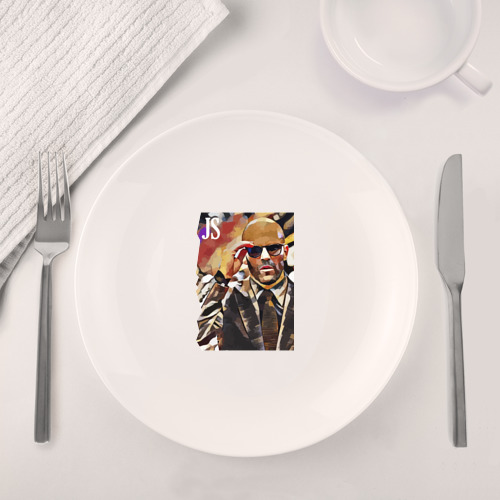 Набор: тарелка + кружка Jason Statham - кинозвезда - фото 4
