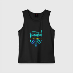 Детская майка хлопок Happy Hanukkah
