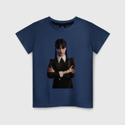 Детская футболка хлопок Уэнсдей Аддамс Netflix
