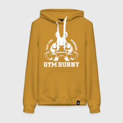 Женская толстовка хлопок Gym bunny powerlifting