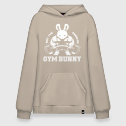 Худи SuperOversize хлопок Gym bunny powerlifting