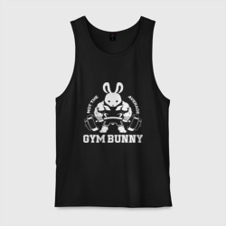 Мужская майка хлопок Gym bunny powerlifting