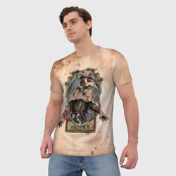 Мужская футболка 3D Бог медицины - фото 2